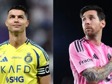 Los goles que marcaron Messi y CR7 con su pierna menos hábil