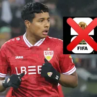 Jeremy Arévalo se termina llevando otro golpe durísimo en el Stuttgart