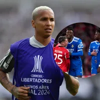 Deyverson también reaccionó tras la polémica de  Vinicius Jr. y Prestianni