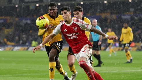 VIDEO | ¡Piero Hincapié marca su primer gol con el Arsenal! Foto: Getty