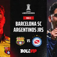 EN VIVO Y GRATIS: Barcelona SC vs Argentinos Juniors por la Fase 2 de la Copa Libertadores