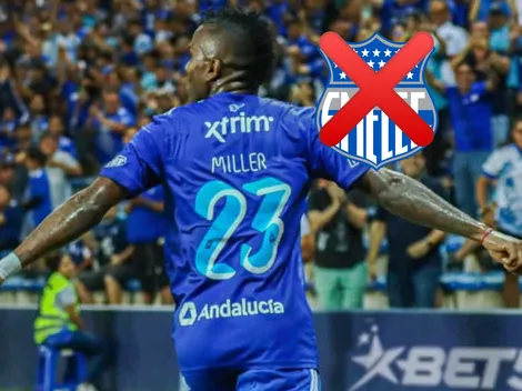 Miller Bolaños impacta a todos y toma una decisión que lo aleja de Emelec