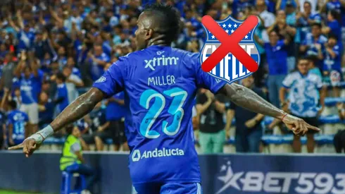 Miller Bolaños toma una decisión que lo aleja completamente de Emelec