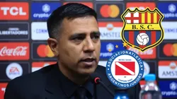 César Farías y su cruce con periodista tras derrota de Barcelona vs. Argentinos Jrs.