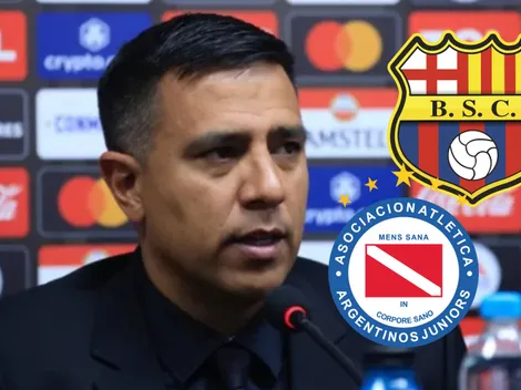 El tenso momento entre César Farías y periodista tras el Barcelona vs. Argentinos Jrs.