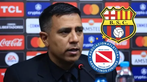 César Farías y su cruce con periodista tras derrota de Barcelona vs. Argentinos Jrs.