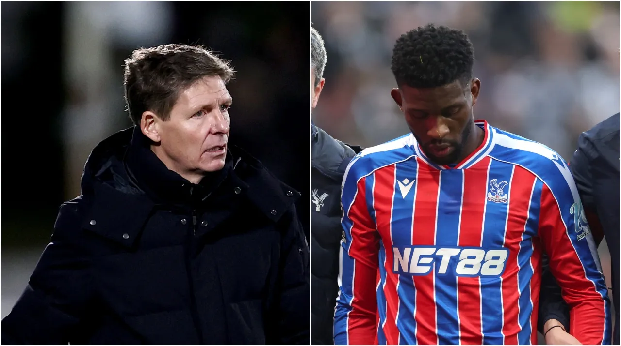 Oliver Glasner habló de la lesión de Jefferson Lerma. (Foto: Getty Images)