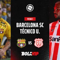EN VIVO Y GRATIS: Barcelona SC vs Técnico Universitario por la fecha 1 de la LigaPro