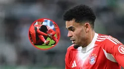 Alphonso Davies se lesionó en Bayern Múnich y Luis Díaz reaccionó.