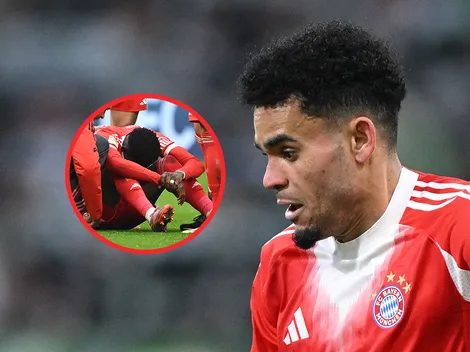 El gesto de Luis Díaz con Alphonso Davies que sorprendió a todos