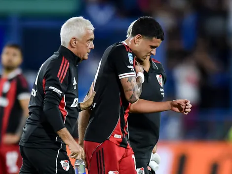 VIDEO | Kendry Páez sufrió durísima caída y enciende alarmas en River y en Ecuador