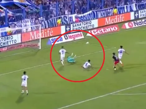 Video: Montero y una atajada ante River que valió como un gol