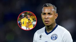 Sebastián Villa empujó a Santiago Arias.