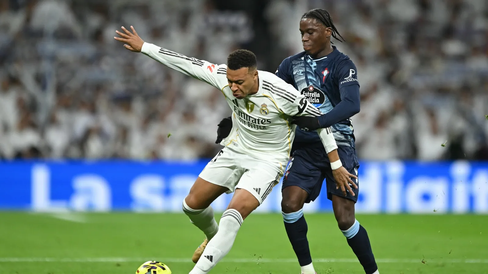 Mbappé tiene problemas físicos desde el 7 de diciembre vs. Celta: GETTY