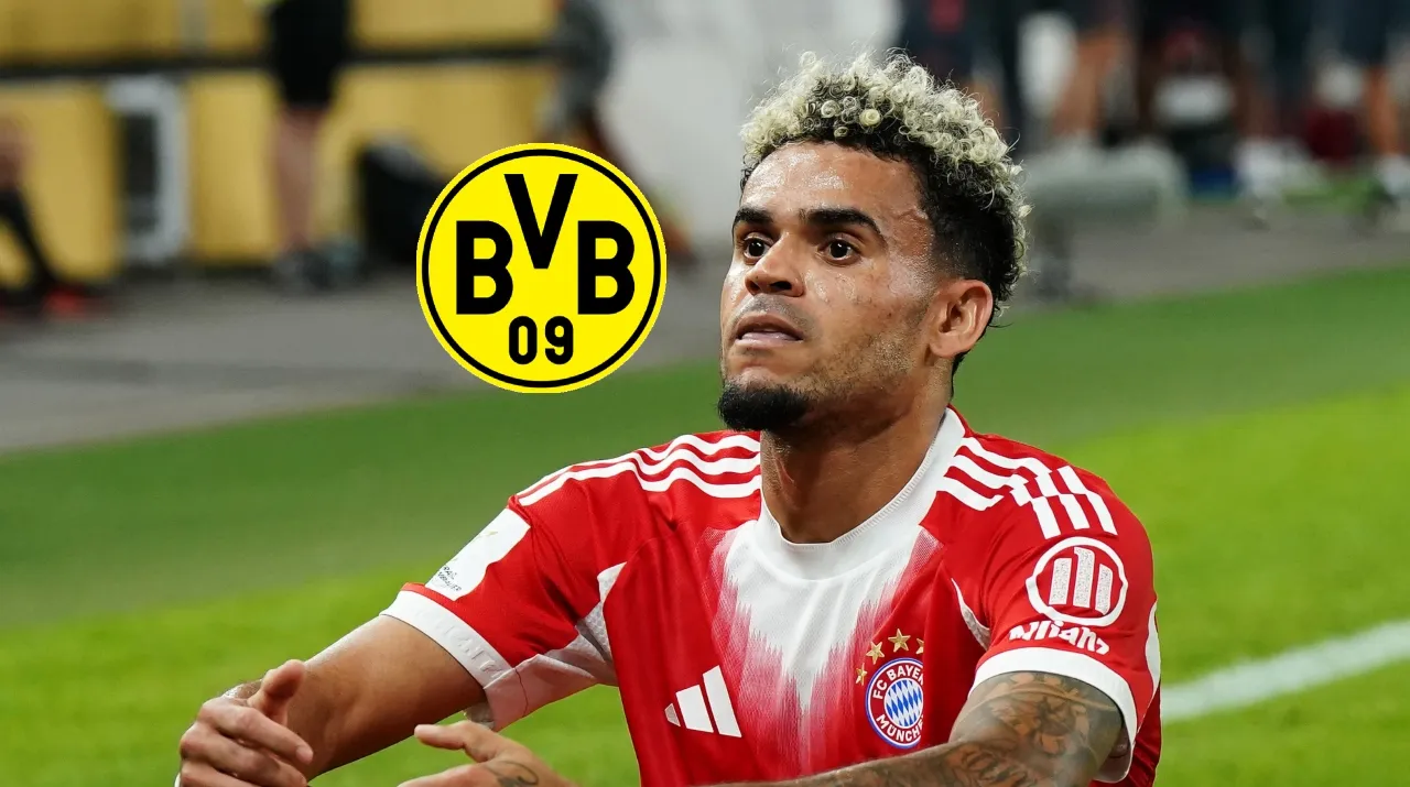 Luis Díaz jugará su primer clásico ante Borussia Dortmund