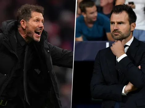 El mensaje del DT de Brujas para el Atlético de Madrid de Simeone