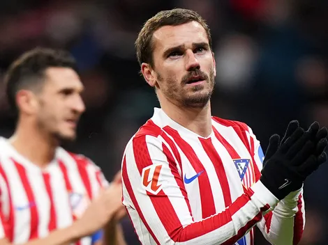 Atlético de Madrid se quedaría sin Antoine Griezmann para una posible final de Copa del Rey