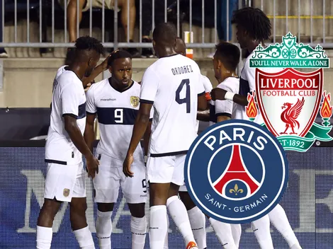 Es titular en Ecuador y ahora se lo pelean Liverpool y PSG