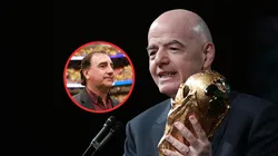 El presidente de FIFA le envió un mensaje a Néstor Lorenzo para el Mundial.