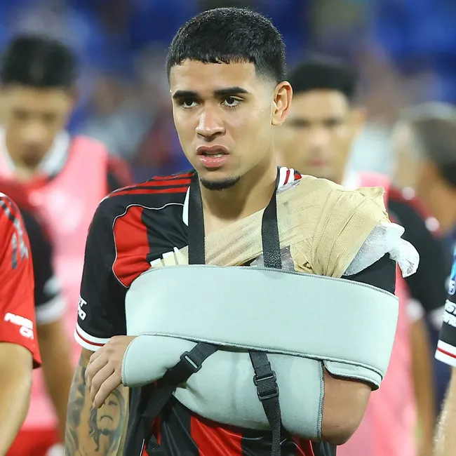 Así salió Kendry Páez en el River vs. Vélez.