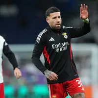 Así recibió el Bernabéu a Otamendi tras cruces con Vinicius