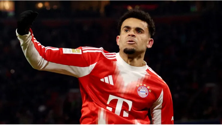 Luis Díaz juega su primera Champions con Bayern Múnich.