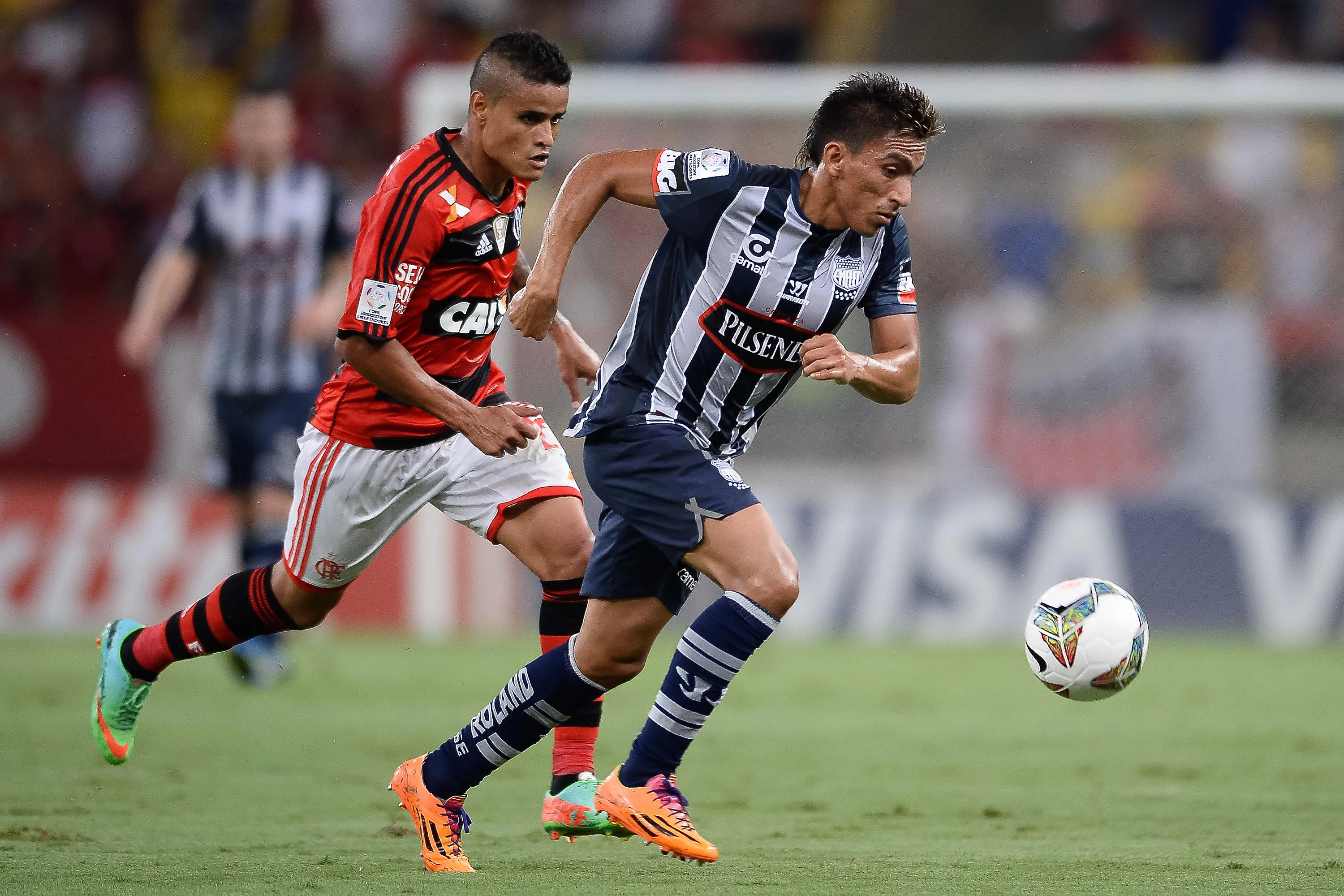 Ángel Mena jugó desde el 2013 al 2017 antes de irse de Emelec. Foto: Getty.