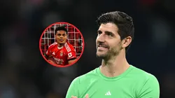 Thibaut Courtois elogió a Richard Ríos.