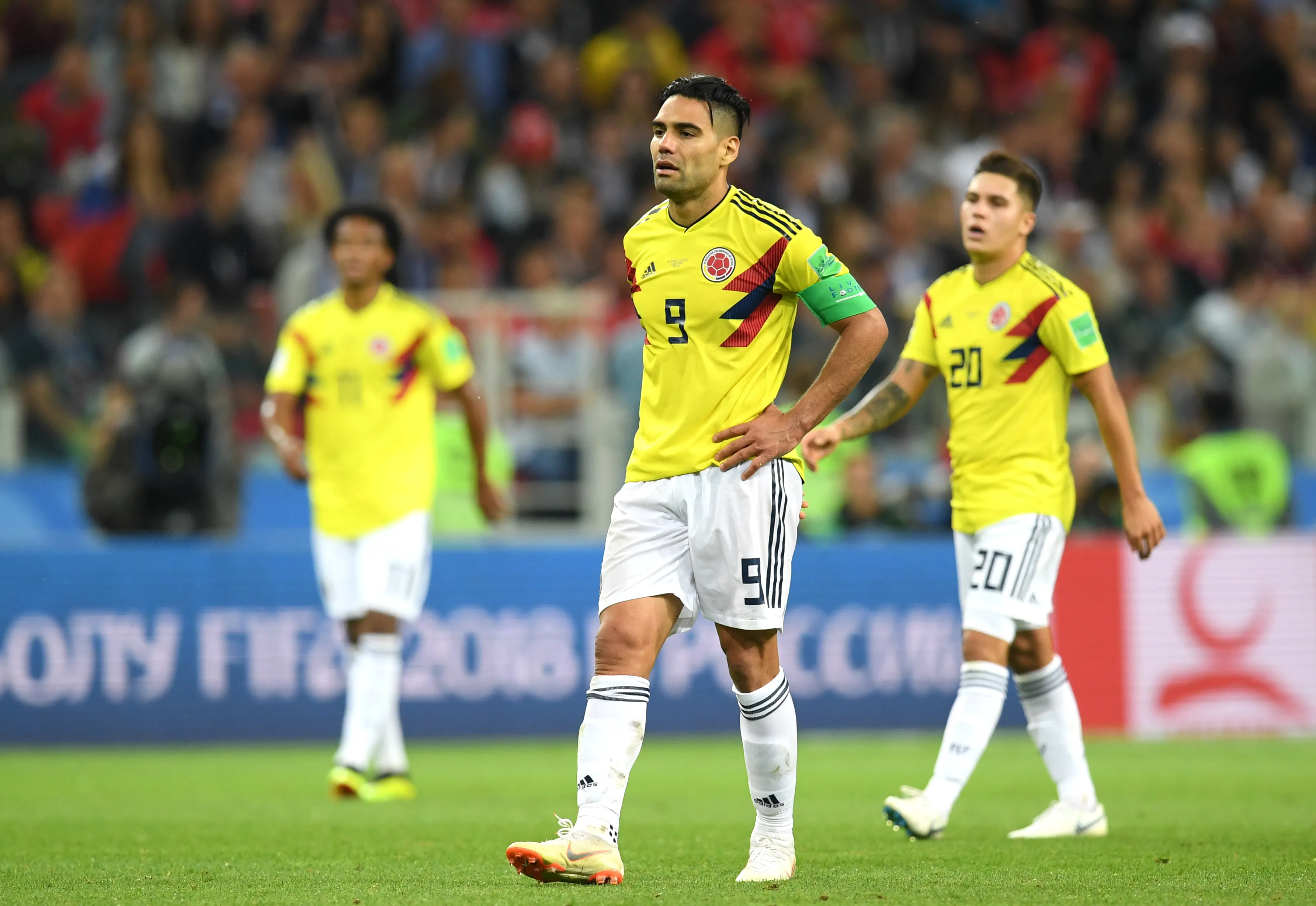 Radamel Falcao solo tiene un Mundial disputado en su carrera. Foto: Getty.