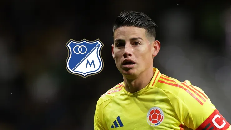 James Rodríguez ve los partidos de Millos por Falcao.