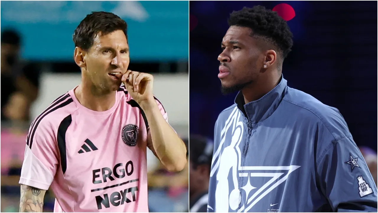 Messi ya le quitó un título al equipo de Antetokounmpo. (Foto: Getty Images)