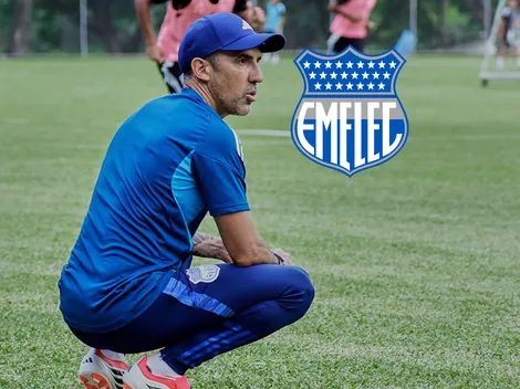 Vicente Sánchez "borra" a un titular de Emelec para el debut en la LigaPro