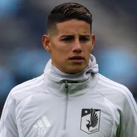 ¿Hace frío? La viral imagen de James Rodríguez en el partido de la MLS