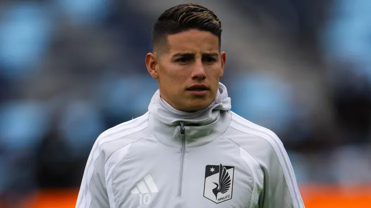 James Rodríguez dejó esta viral imagen en el partido de la MLS