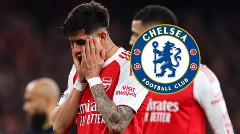 VIDEO | Mala suerte: Piero Hincapié marca autogol contra el Chelsea Foto: Getty