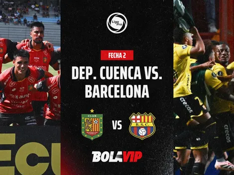 EN VIVO Y GRATIS Deportivo Cuenca vs. Barcelona por la fecha 2 de LigaPro