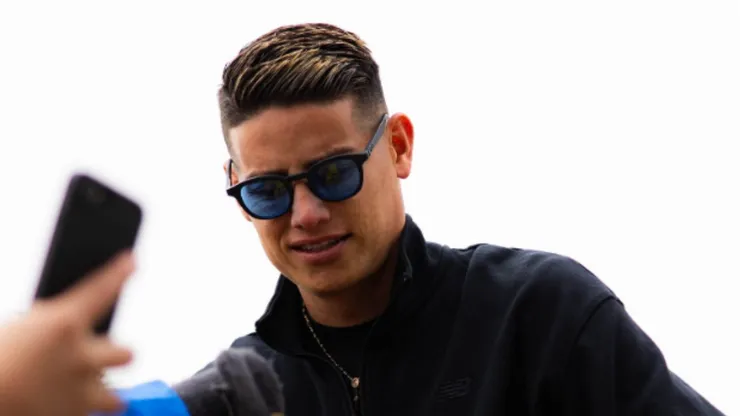 James Rodríguez no sumó minutos en su primer partido en MLS.
