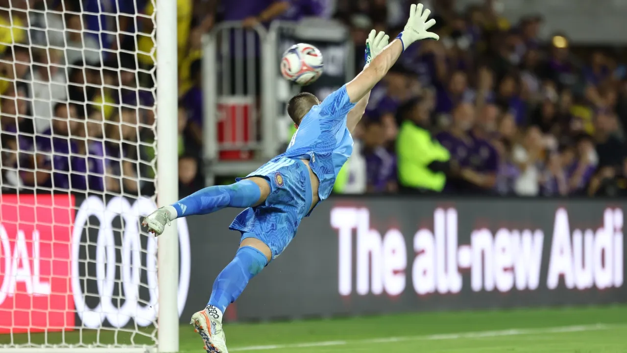 El primer gol de Lionel Messi ante Orlando City. (Foto: Getty Images)