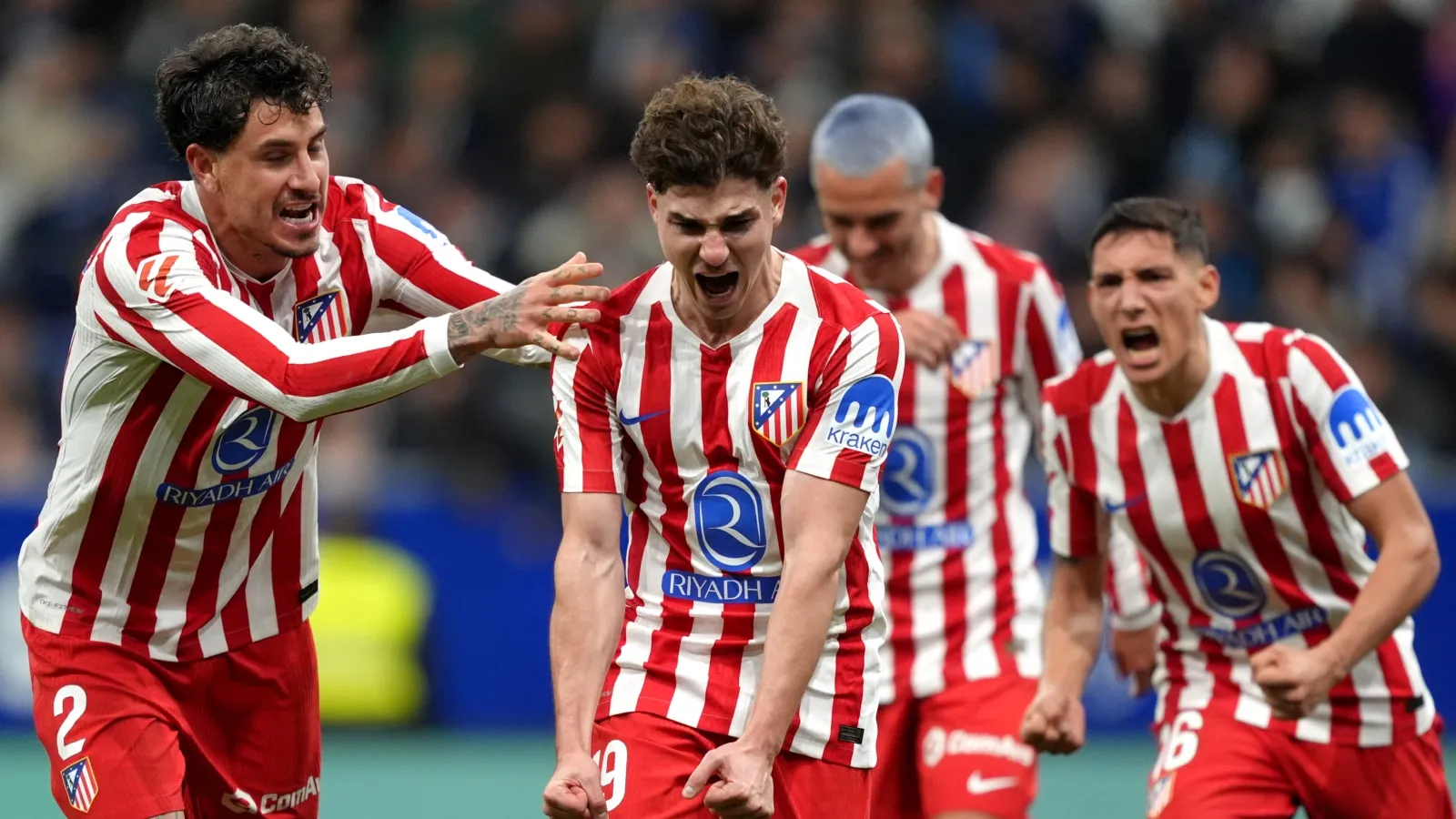 Desahogo total de Julián Alvarez por su gol en Oviedo: GETTY