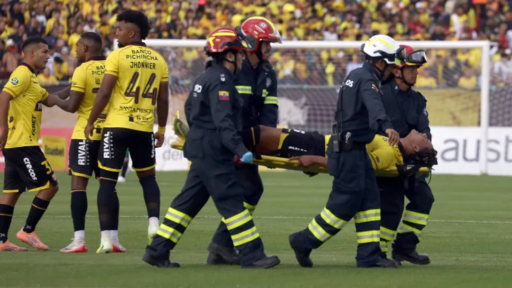 Barcelona SC confirma la grave lesión de Johan García
