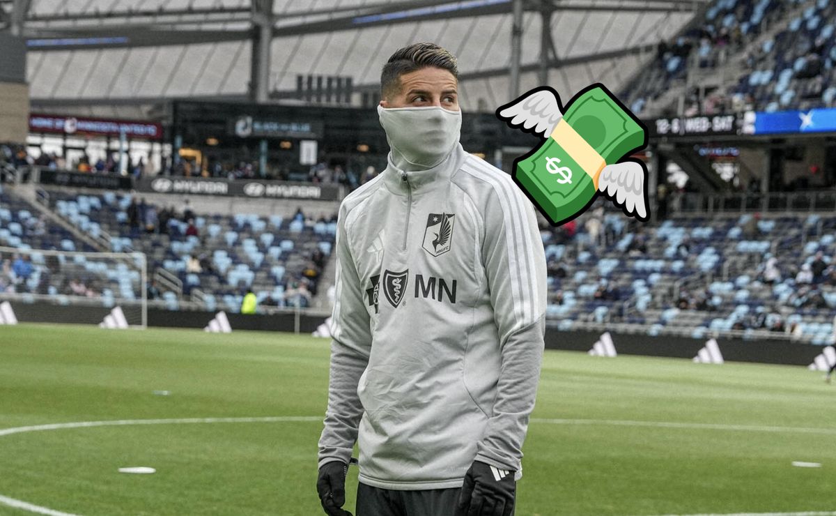 No ha jugado ni 1 minuto, pero James Rodríguez ya cobró esta fortuna en la MLS