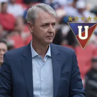 La insólita crítica de Tiago Nunes a la derrota de Liga de Quito ante Macará