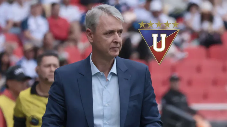 La insólita "excusa" que le puso Tiago Nunes a la derrota de Liga de Quito