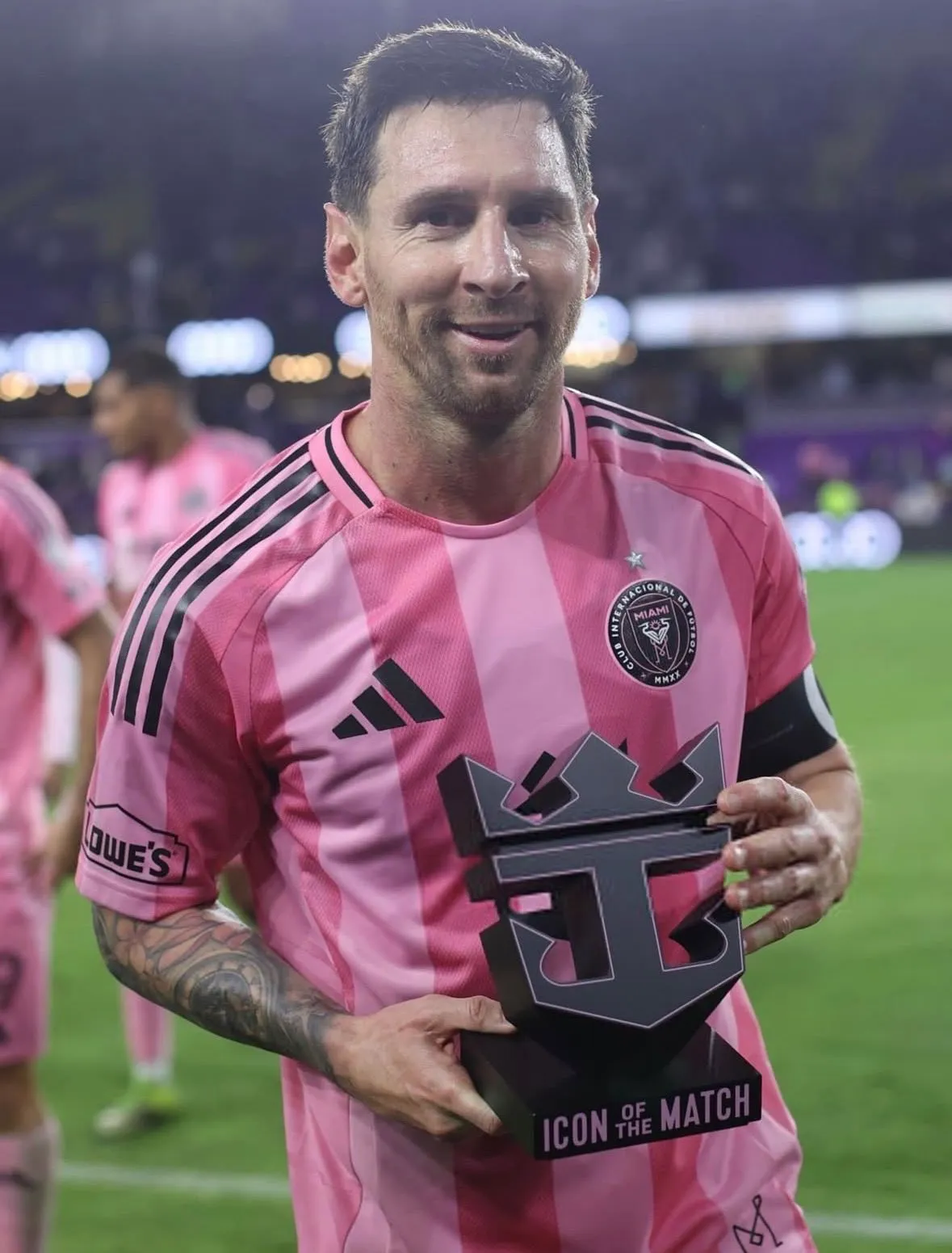 Messi fue el mejor jugador del partido vs. Orlando City. (Foto: X / @Intermiamicfhub)