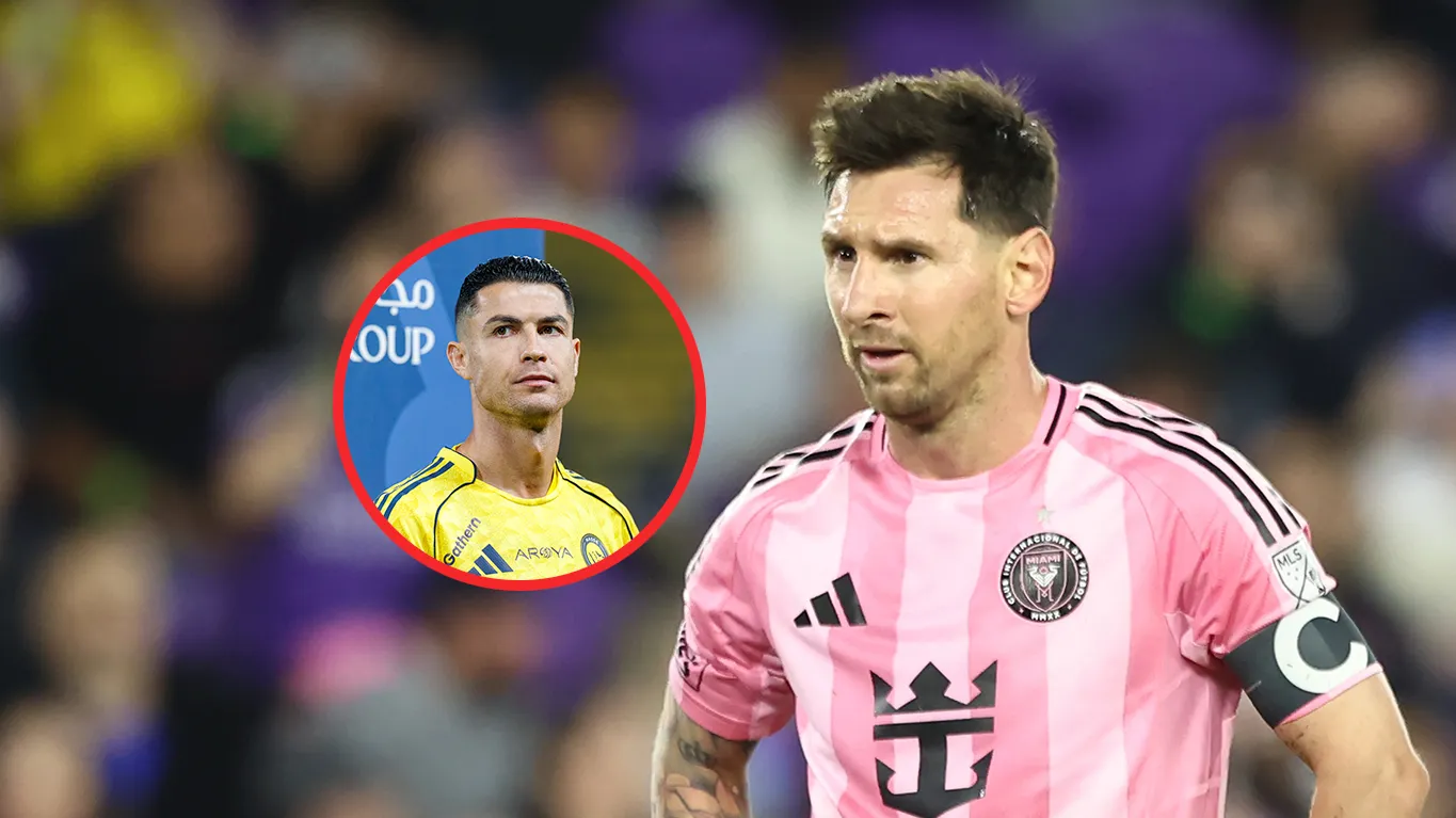 Cristiano Ronaldo tiene 173 partidos más que Lionel Messi