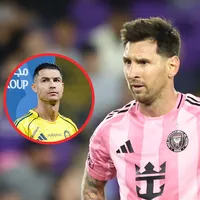 Comparación entre goles sin penales de Messi y Cristiano Ronaldo