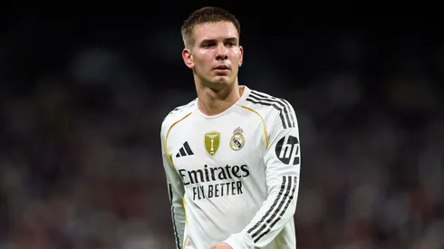 La sanción que recibirá Mastantuono por la primera roja de su carrera.