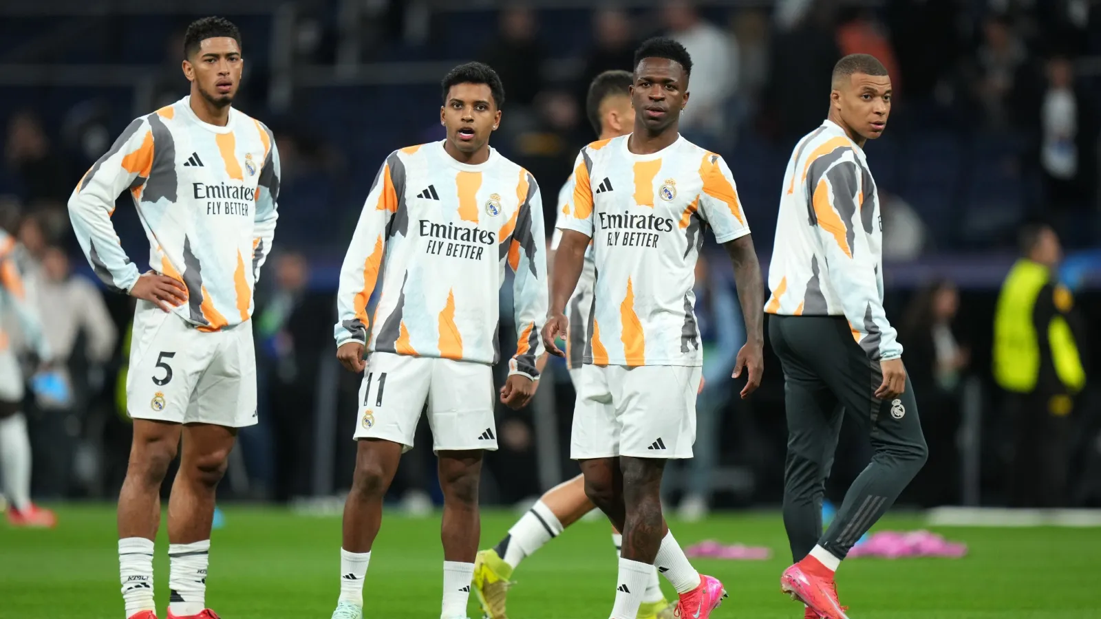 Vinicius, Mbappé, Rodrygo y Bellingham, a un paso de otro año sin 100 goles en LaLiga: GETTY