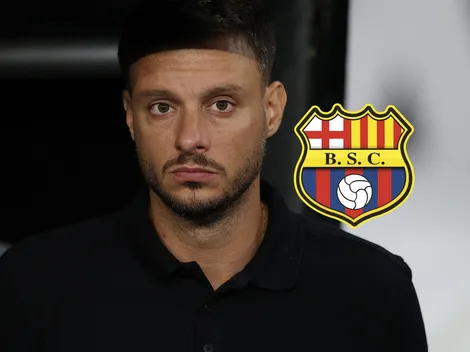 Martín Anselmi, DT de Botafogo, no dudó en ponerle este apodo a Barcelona SC