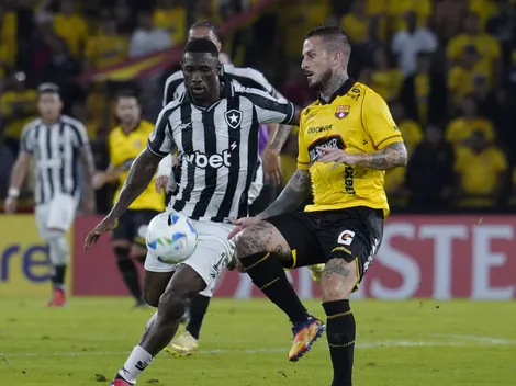 Barcelona SC empata 1 a 1 con Botafogo y deberá buscar la clasificación en Brasil